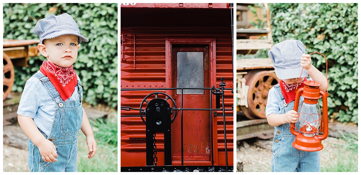 train birthday photos